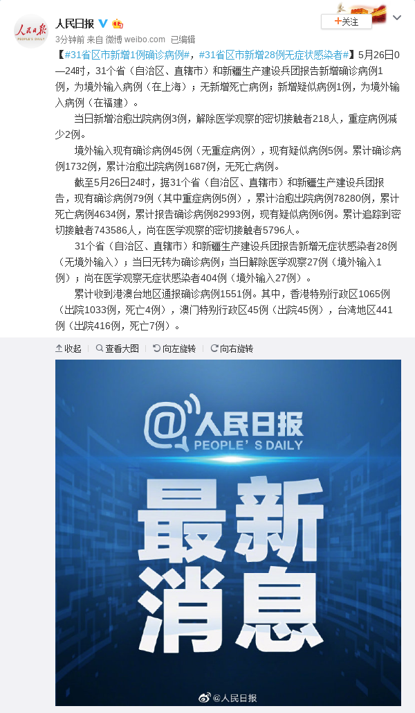 枝江新增28例死亡病例及23例无症状/枝江发布最新信息