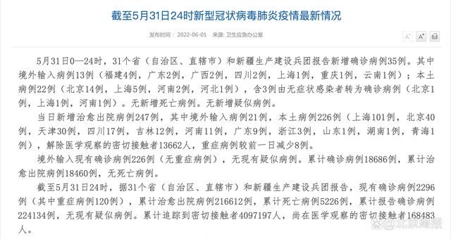 31省份新增30例阳性感染者涉24省/31省份新增确诊27例