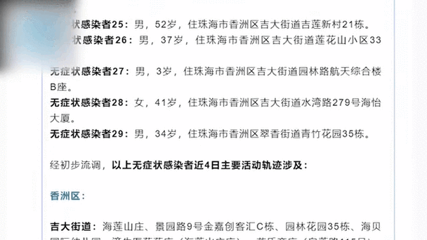 多地新增29例核酸阳性及10例无症状:新增29例确诊病例