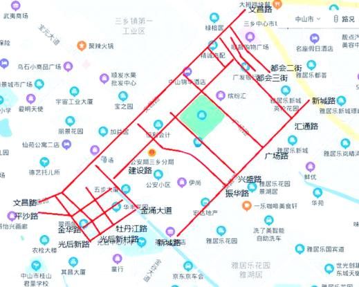 三乡镇近期新增破18_三乡镇各村地图