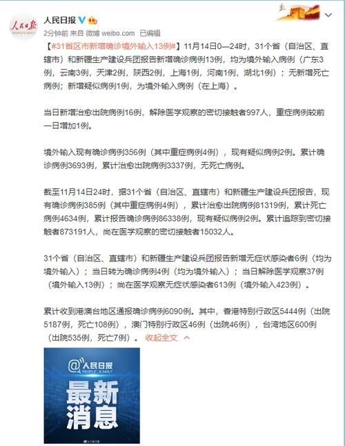 全国近期新增29例境外输入/最新全国境外输入多少例