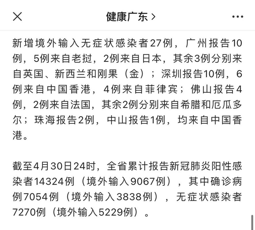 31省昨日新增6例核酸阳性/31省昨日新增本土病例21例