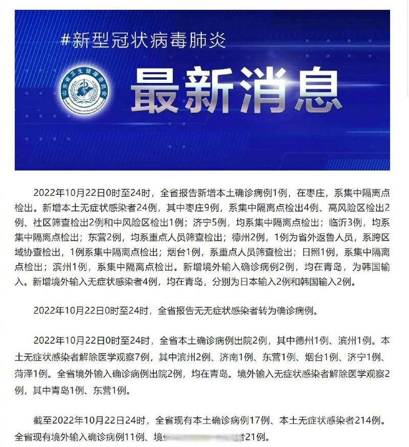 全国新增22例境外输入及30例无症状:全国境外输入最新确诊