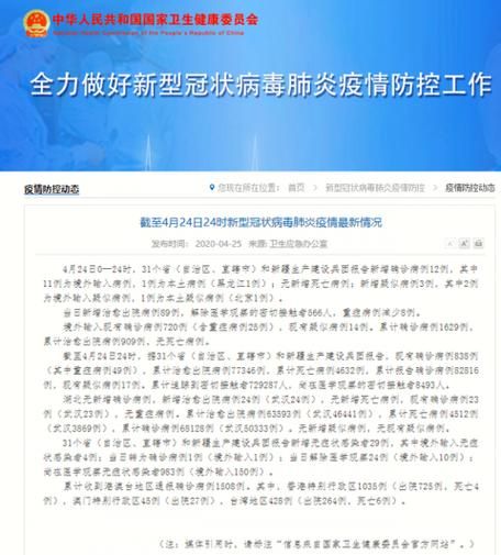 31省区市新增5例无症状感染者涉18省市:31省新增本土确诊无症状