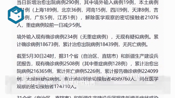 31省市新增28例均为境外输入/31省新增20例 均为境外输入