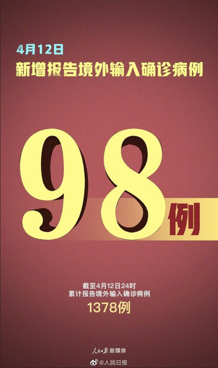 【全国新增1例境外输入涉18省,全国新增境外输入98例】