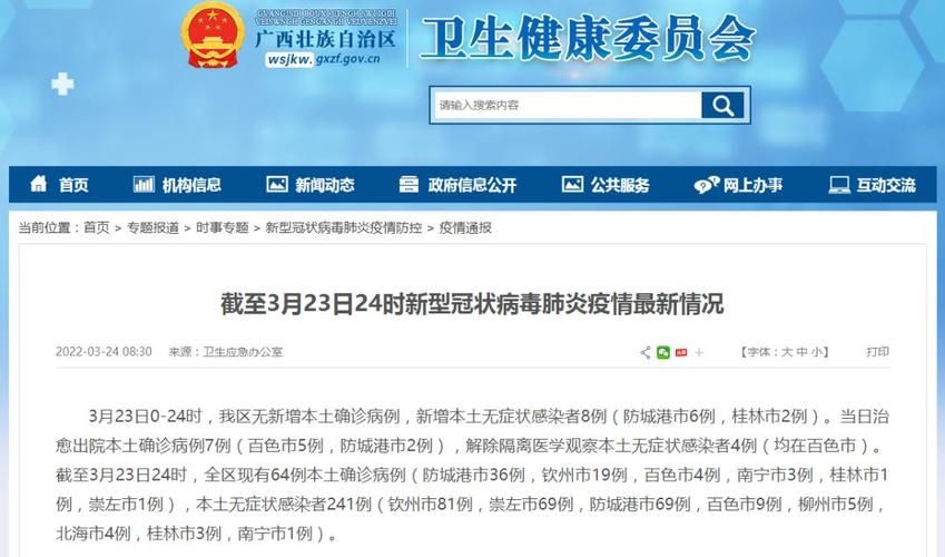 31个省份增8例无症状感染者/31个省区市新增无症状感染者54例