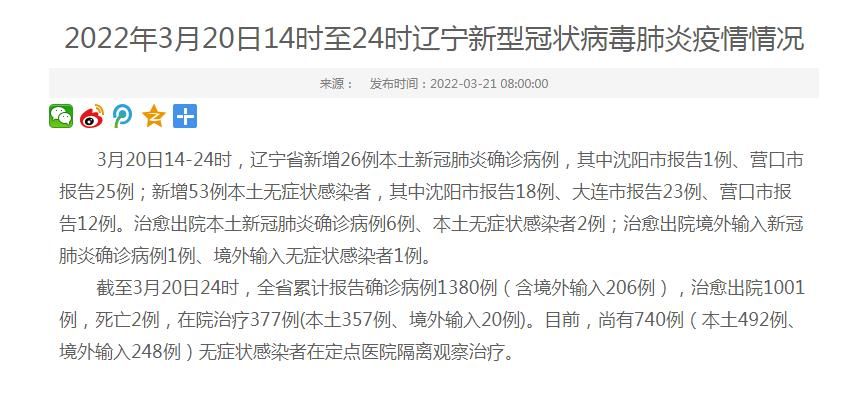 【辽宁铁岭清河区首例境外输入来源公布_辽宁新增14例本土病例均在大连铁岭市清河区】