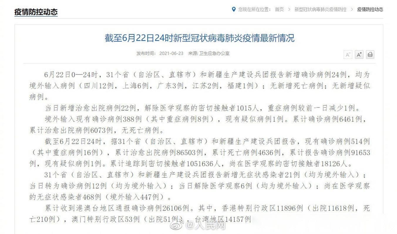 31省今冬新增3例境外输入:31省新增10例确诊 均为境外输入