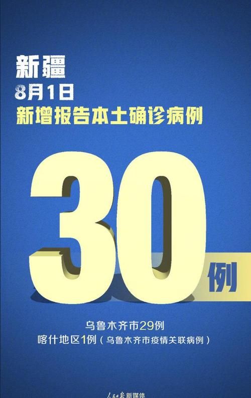 乌鲁木齐新增本土确诊21例，均在双流区/乌鲁木齐新增多少例