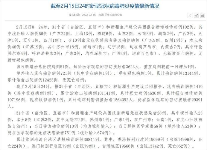 31个省份新增确诊6例含本土3例(31个省区市新增确诊病例67例)